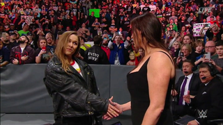 Ronda Rousey Signs Full-Time WWE Contract, Shows Up At Royal Rumble